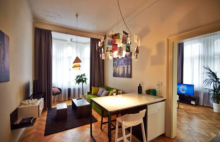 Mooo Downtown Aparthotel Prague Ngoại thất bức ảnh
